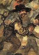 Francisco Goya, Details of The Burial of the Sardine